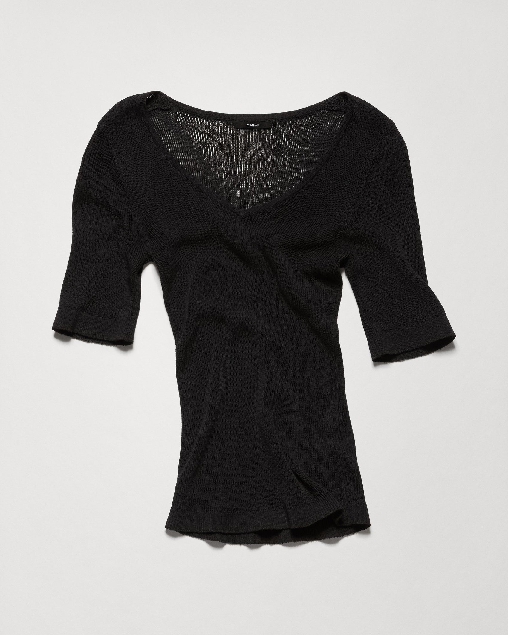 Jane Knitted Top - Black