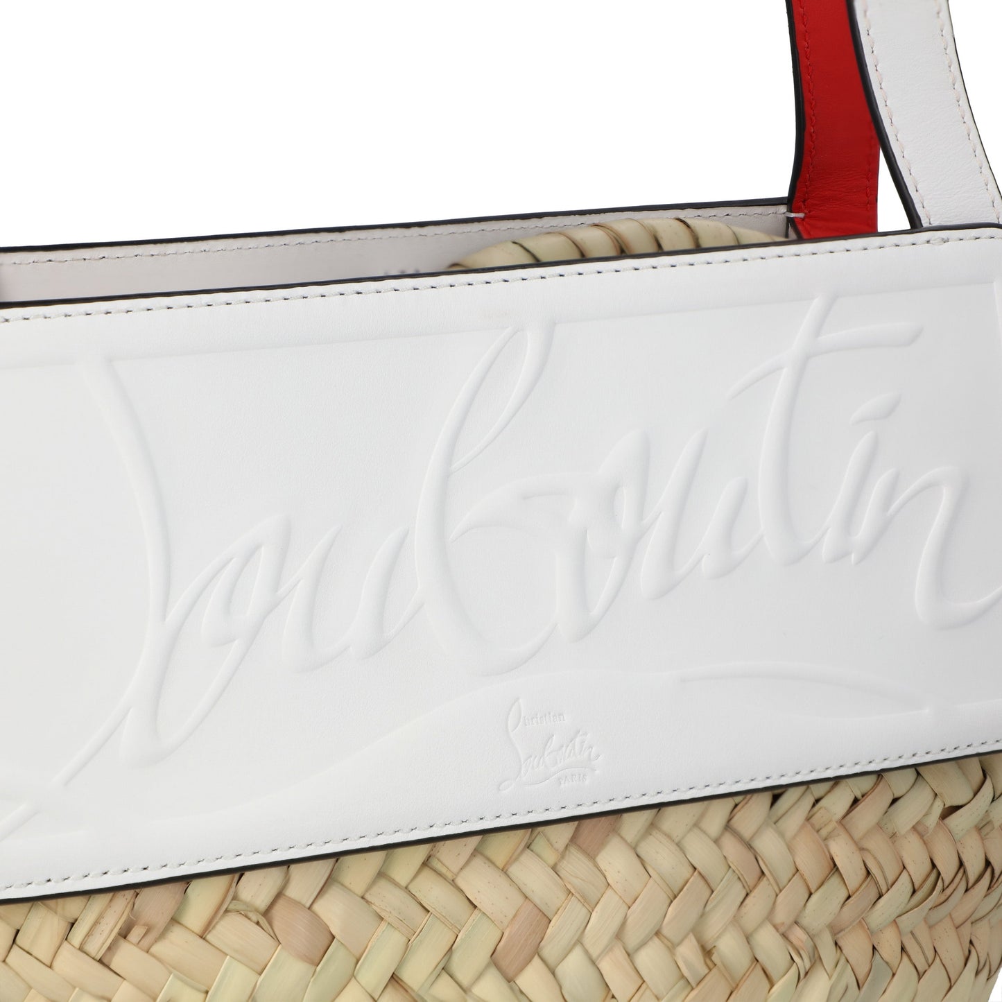 Christian Louboutin Christian Louboutin Loubishore Tote Small White