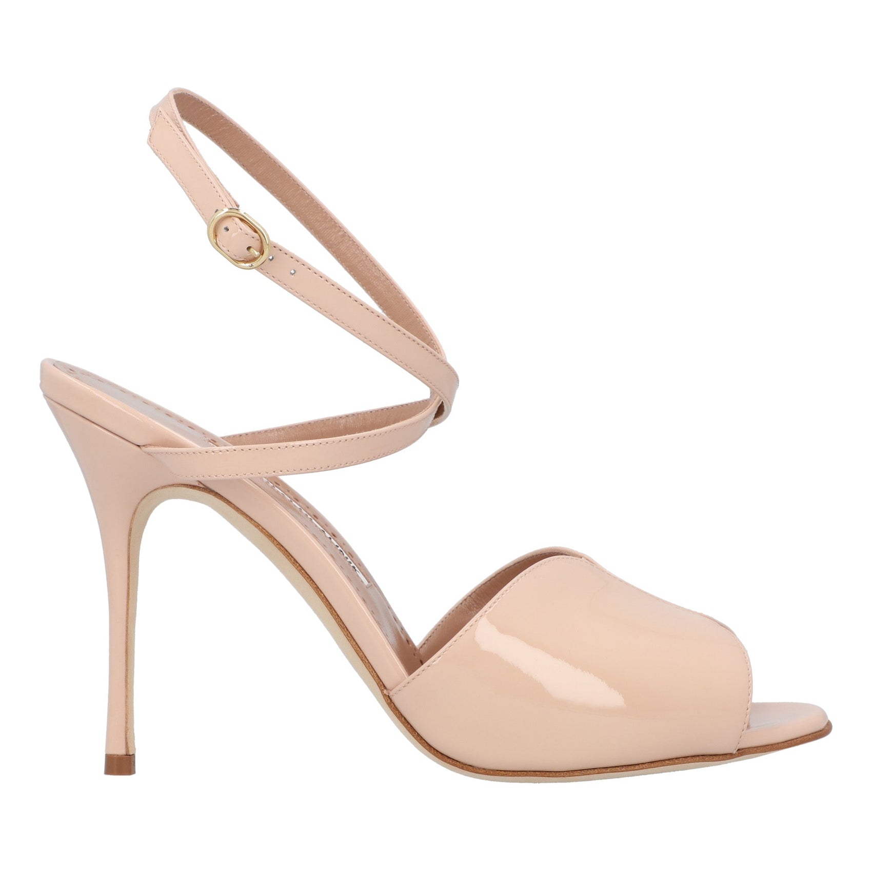 Manolo Blahnik Manolo Blahnik Hourani 105 Sandal Beige