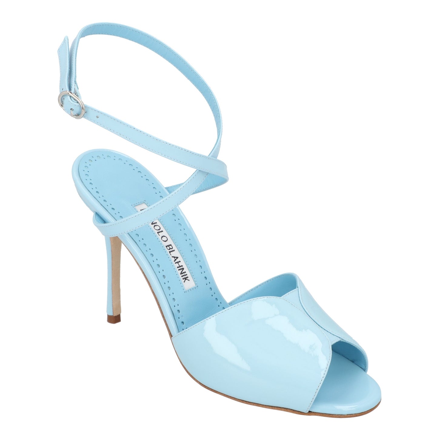 Manolo Blahnik Manolo Blahnik Hourani 105 Sandal Blue