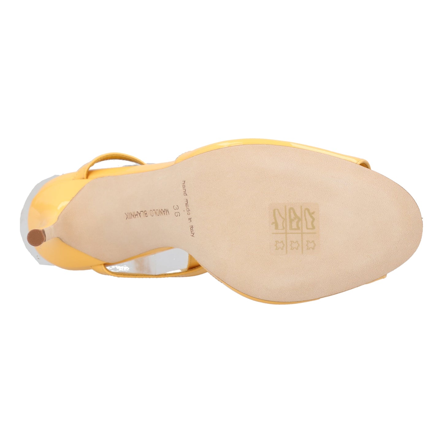 Manolo Blahnik Manolo Blahnik Hourani 105 Sandal Yellow