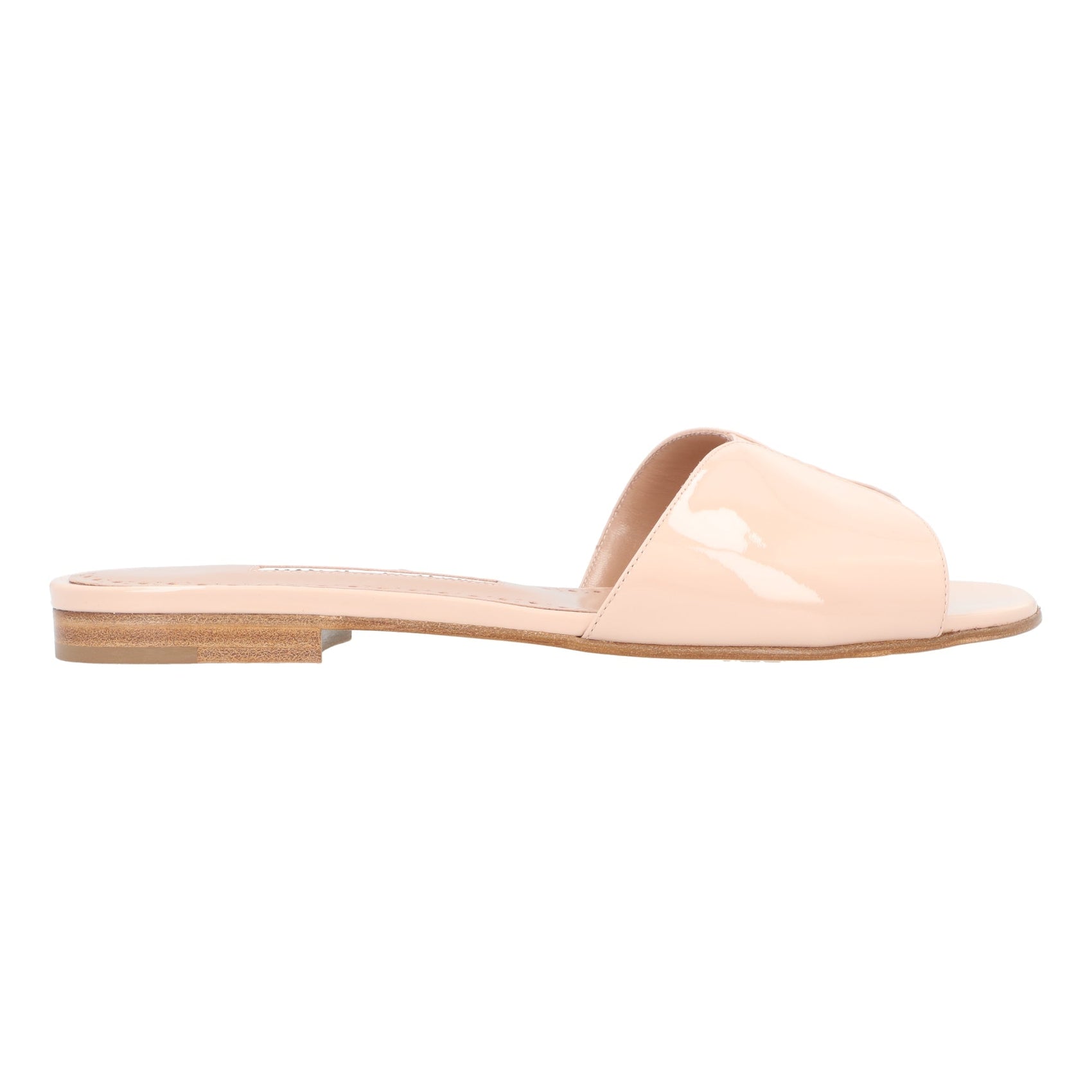 Manolo Blahnik Manolo Blahnik Houramu Flat Beige