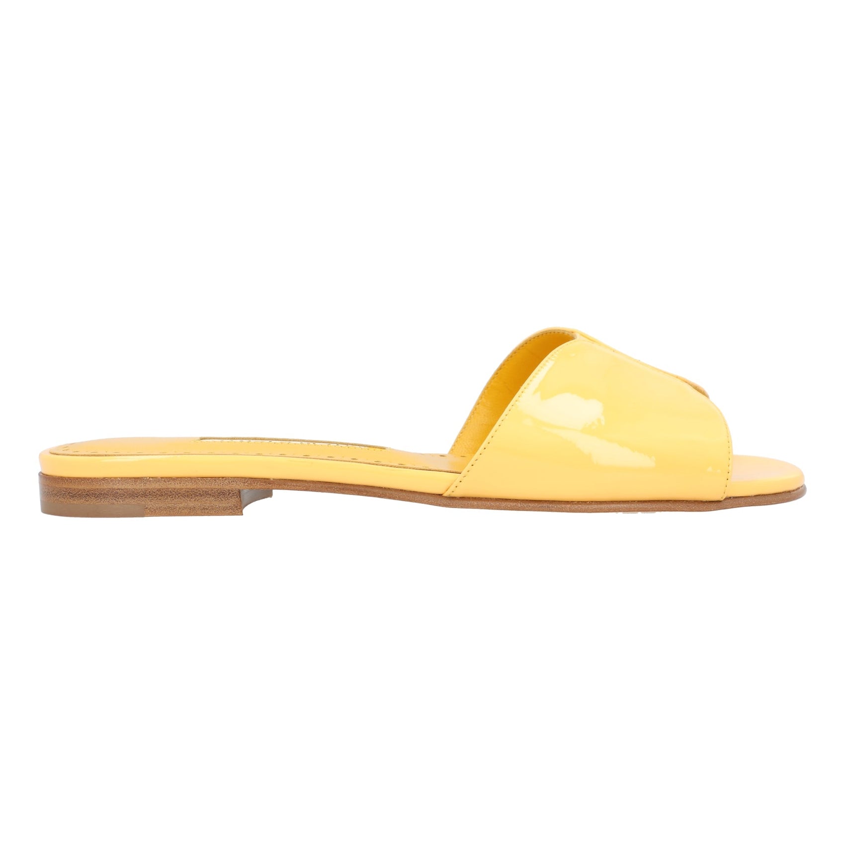 Manolo Blahnik Manolo Blahnik Houramu Flat Yellow