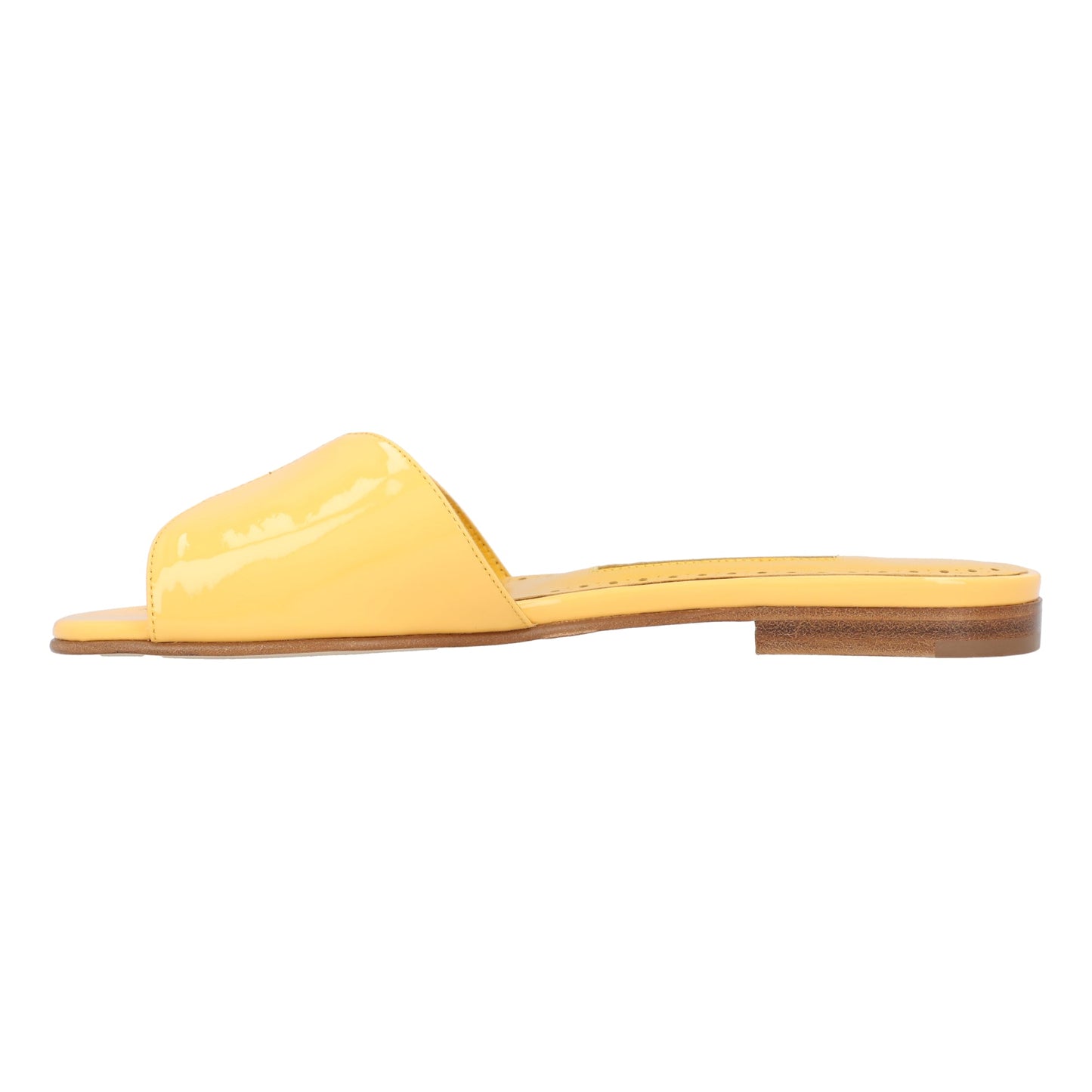 Manolo Blahnik Manolo Blahnik Houramu Flat Yellow