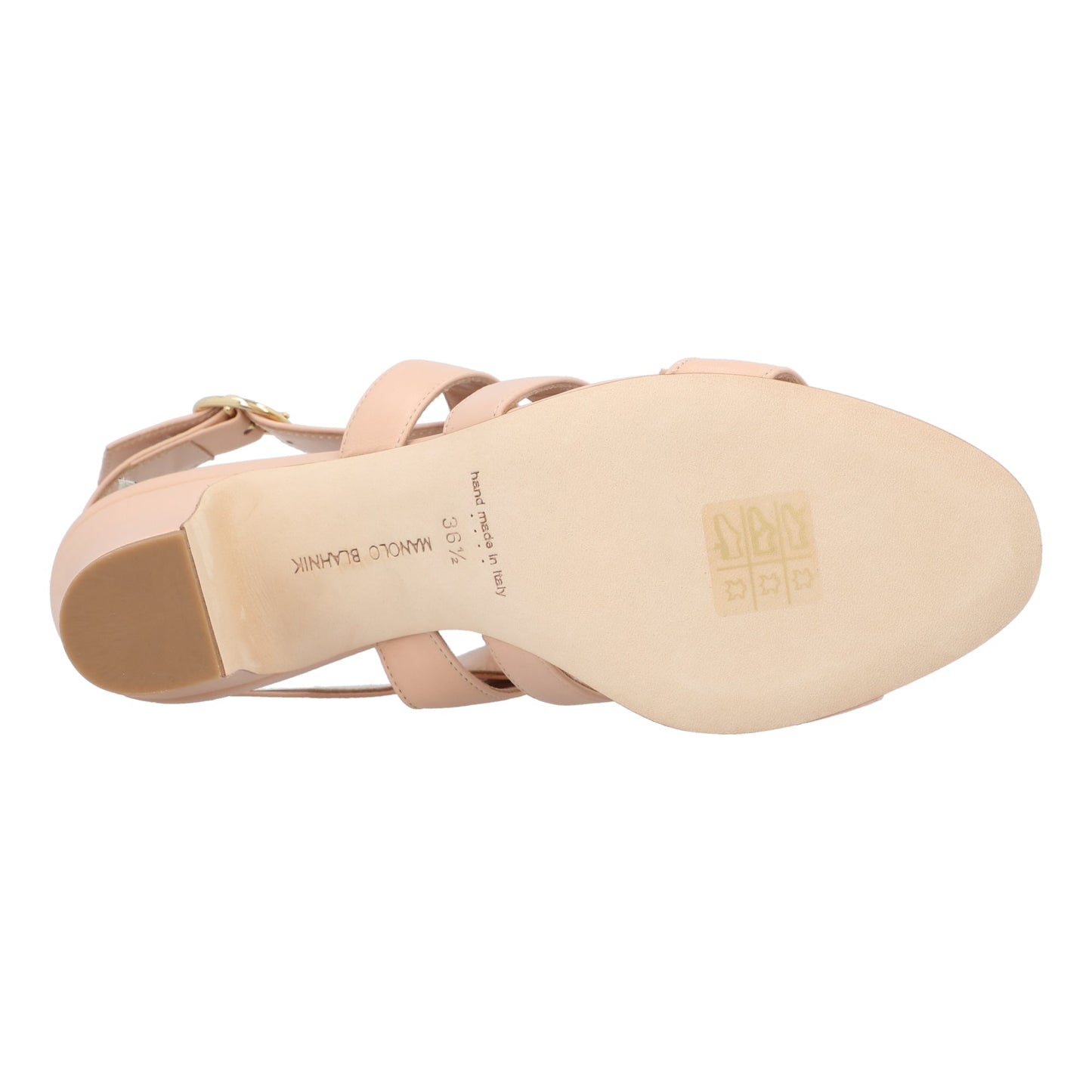 Manolo Blahnik Manolo Blahnik Memaarhi 070 Sandal Beige