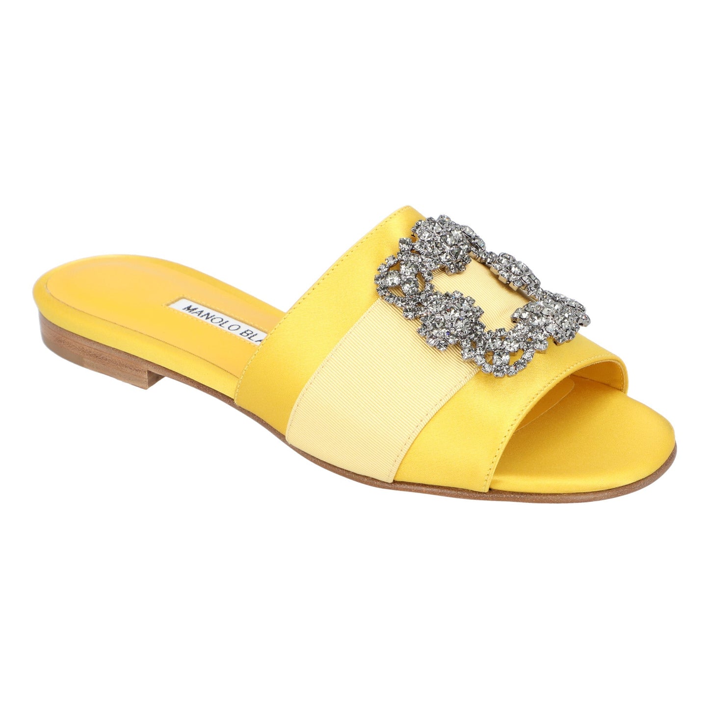 Manolo Blahnik Manolo Blahnik Martamod Flat Yellow