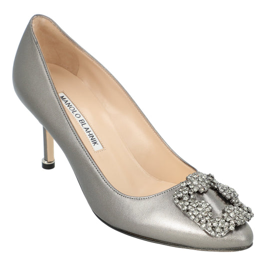 Manolo Blahnik Manolo Blahnik Hangisi 070 Pump Grey