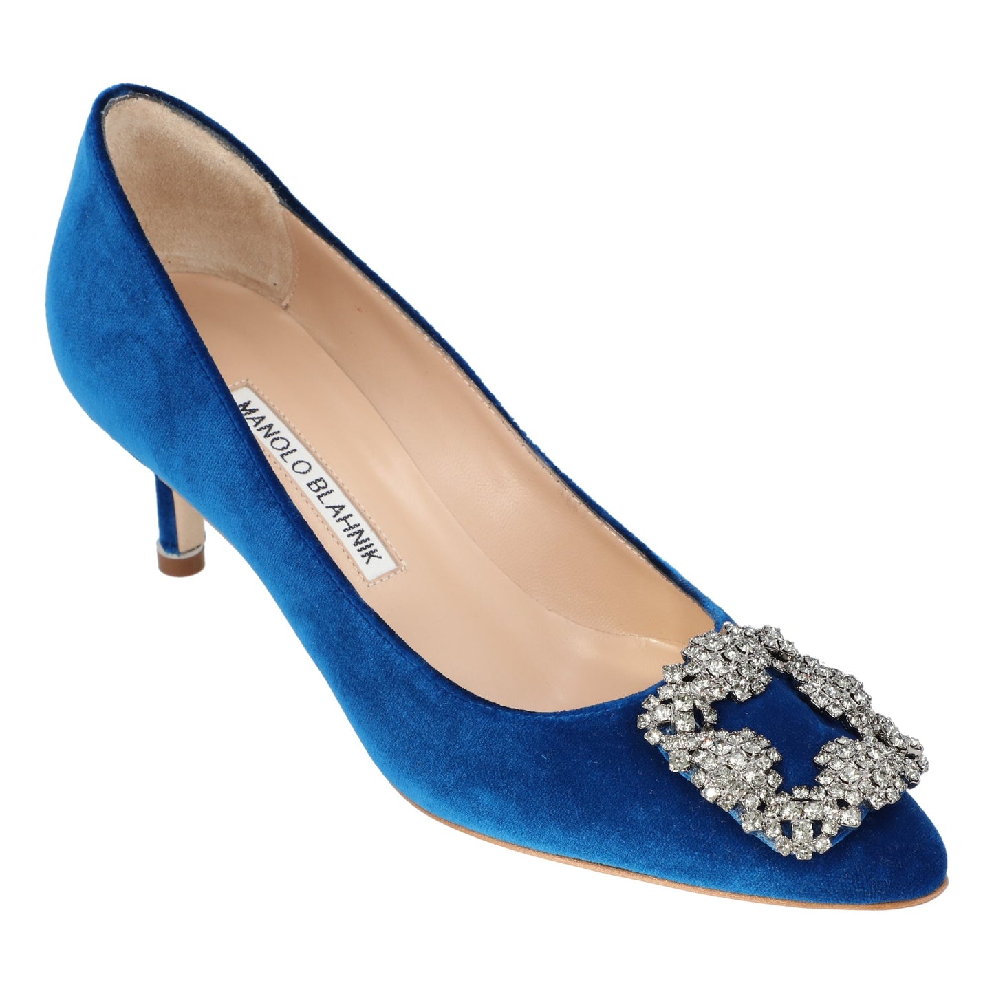 Manolo Blahnik Manolo Blahnik Hangisi 050 Pump Blue