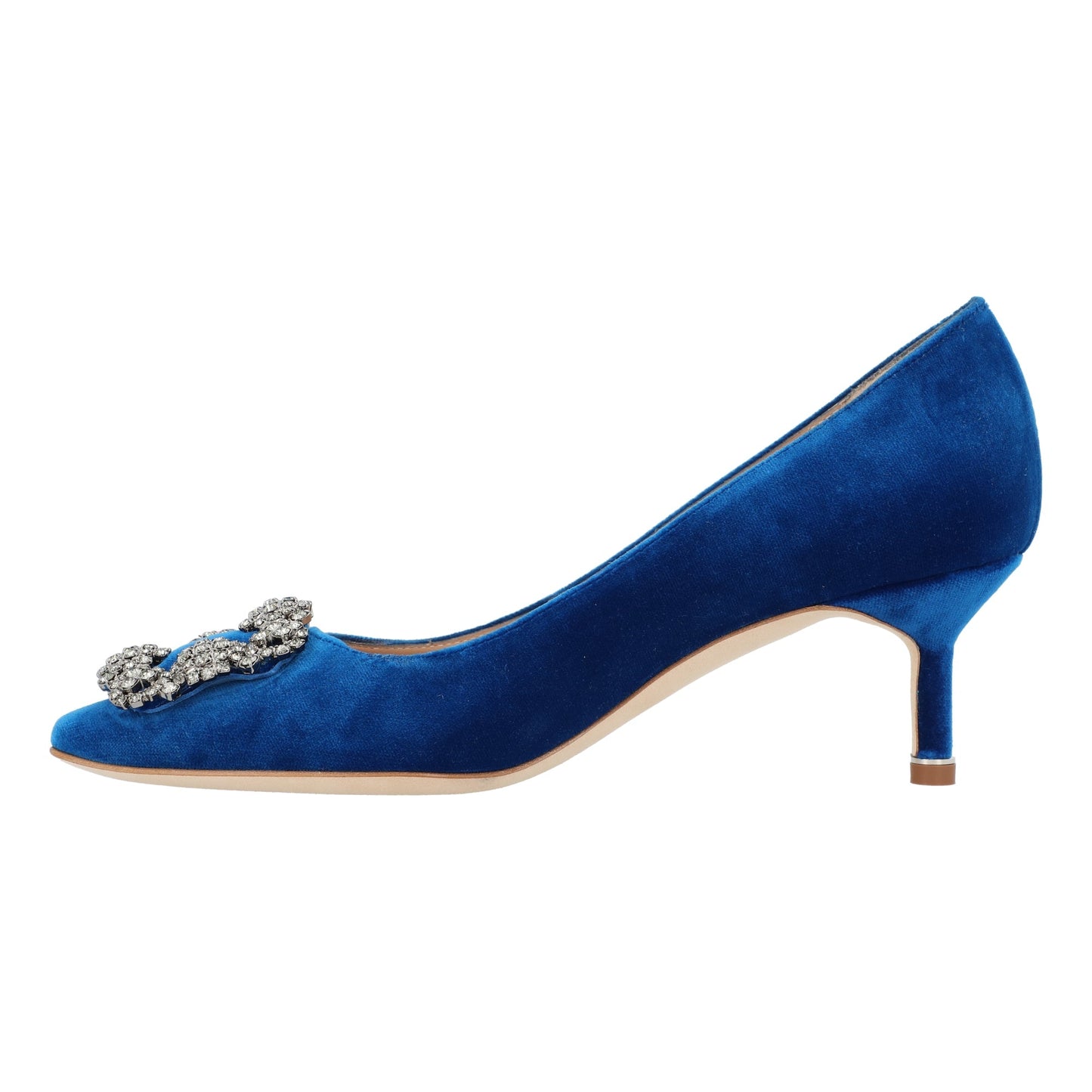 Manolo Blahnik Manolo Blahnik Hangisi 050 Pump Blue