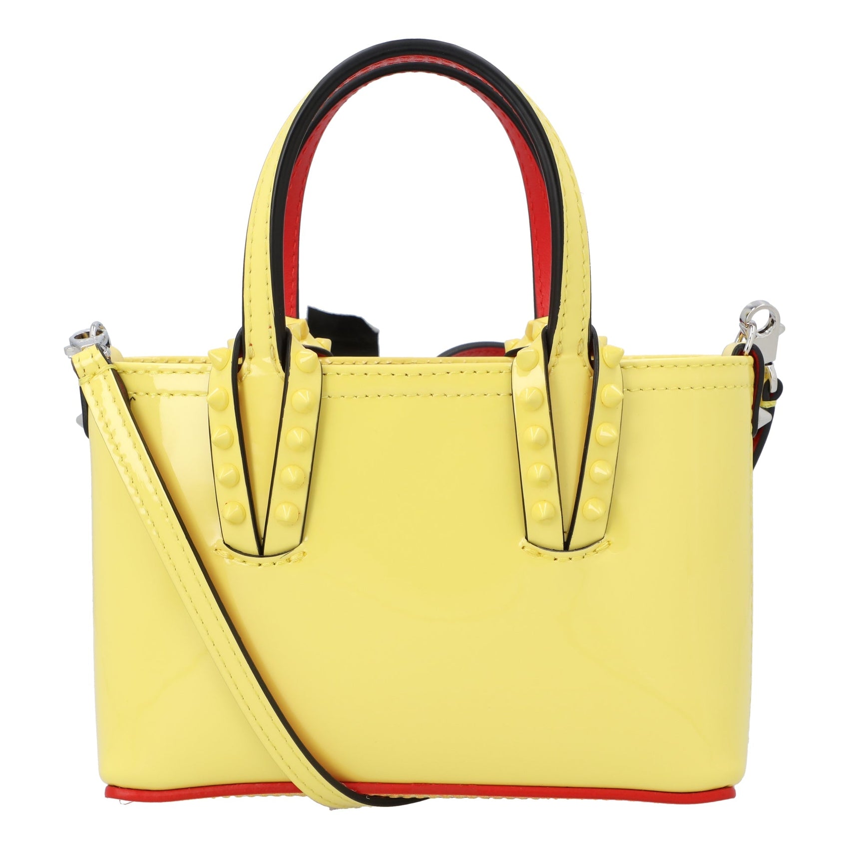 Christian Louboutin Christian Louboutin Cabata E/W Nano Tote Bag Yellow