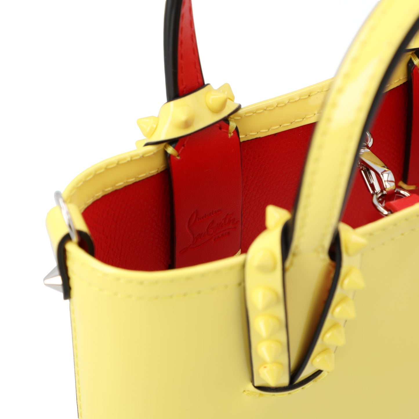 Christian Louboutin Christian Louboutin Cabata E/W Nano Tote Bag Yellow