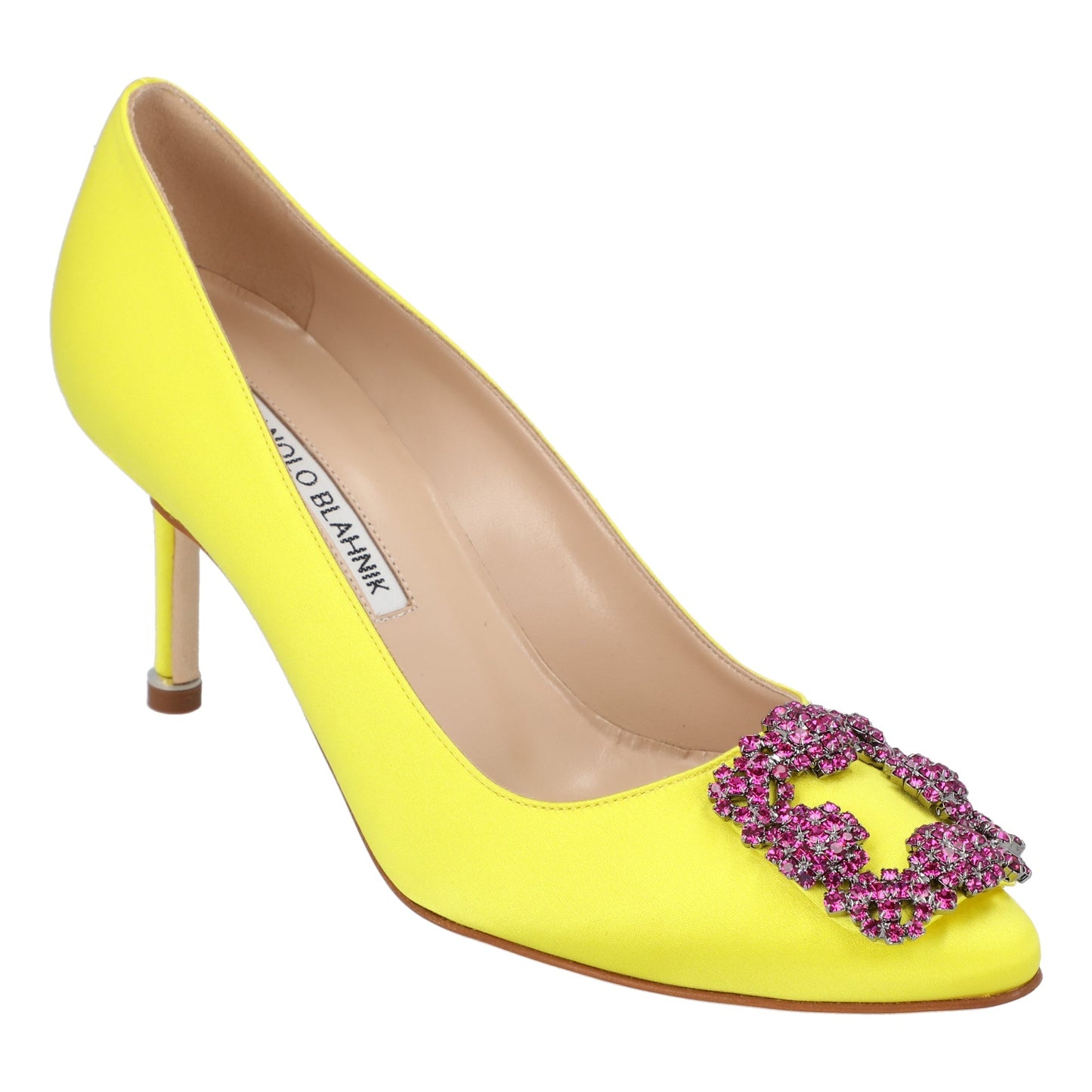 Manolo Blahnik Manolo Blahnik Hangisi 070 Pump Yellow