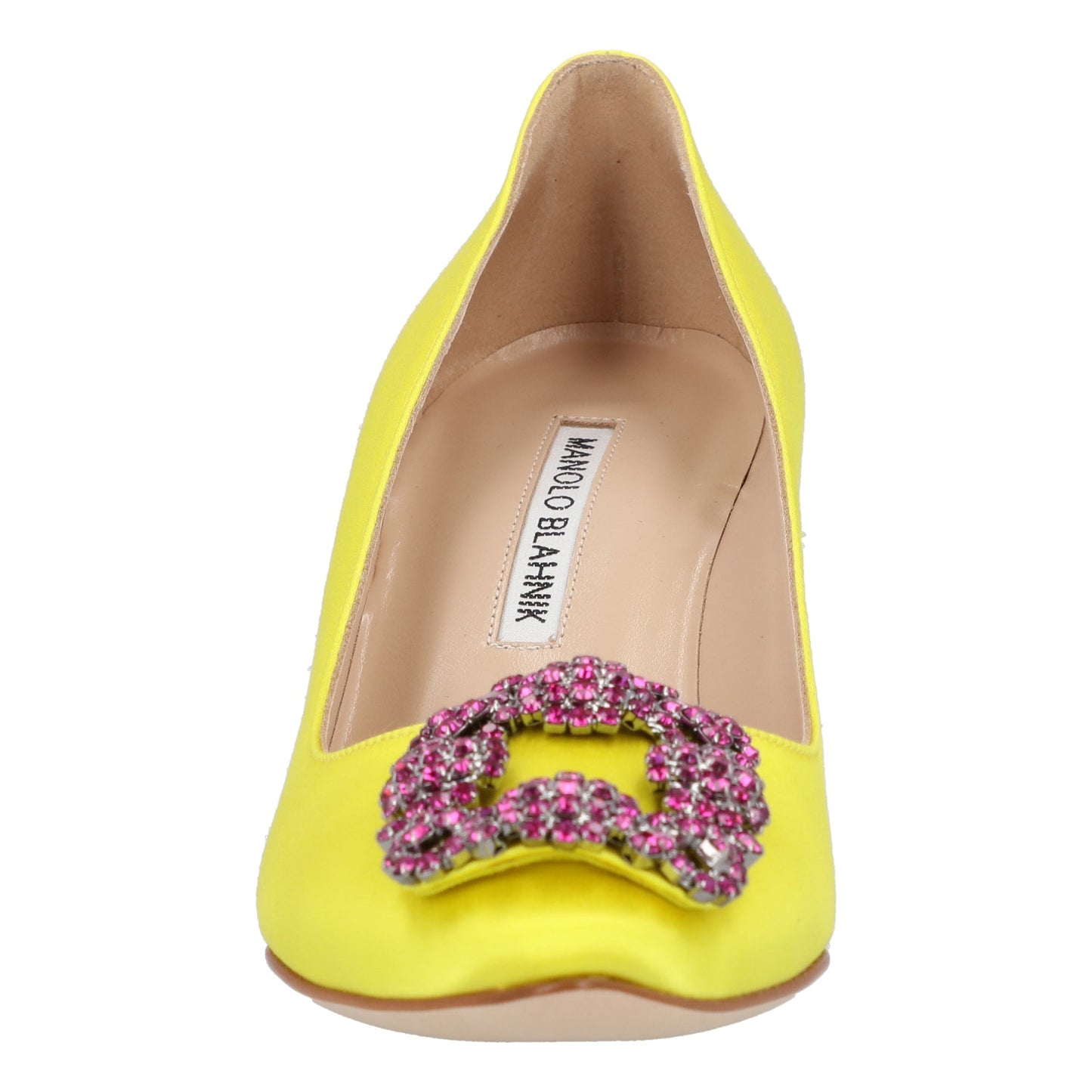 Manolo Blahnik Manolo Blahnik Hangisi 070 Pump Yellow