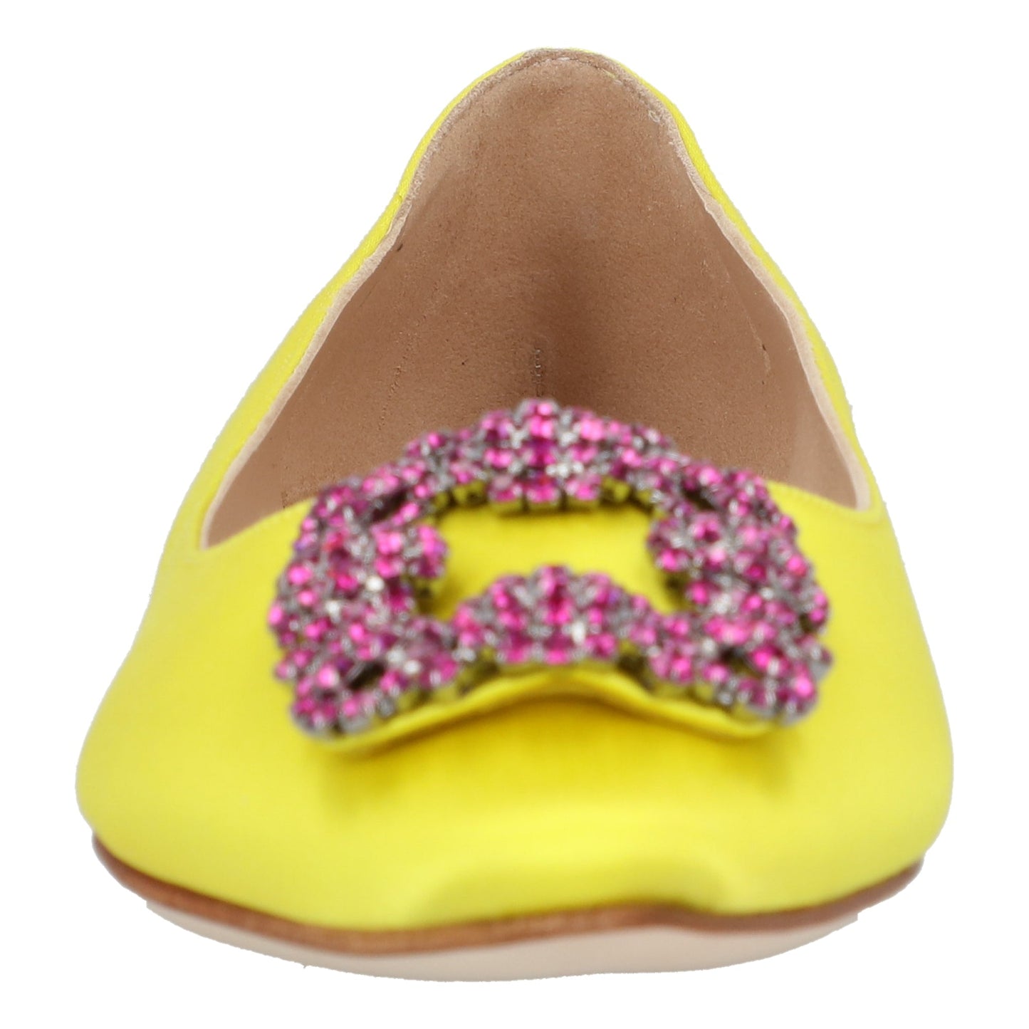 Manolo Blahnik Manolo Blahnik Hangisi Flat Yellow