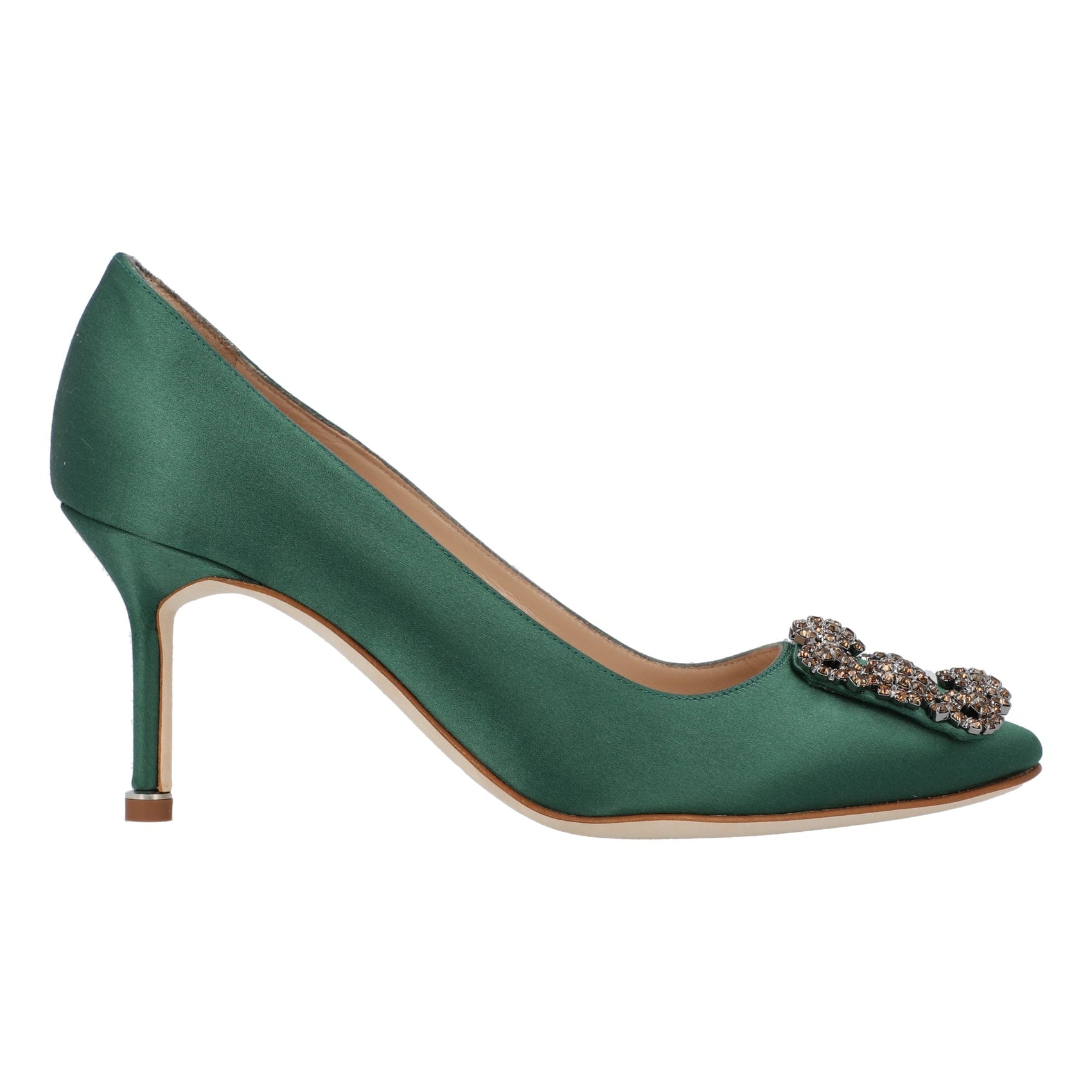 Manolo Blahnik Manolo Blahnik Hangisi 070 Pump Green