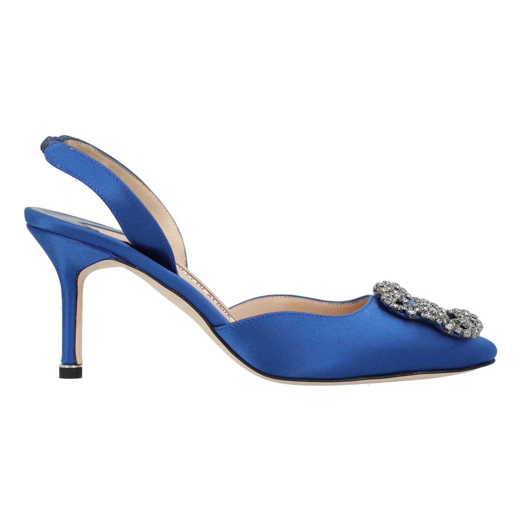 Manolo Blahnik Manolo Blahnik Hangisli Slingback Pumps 85mm Blue