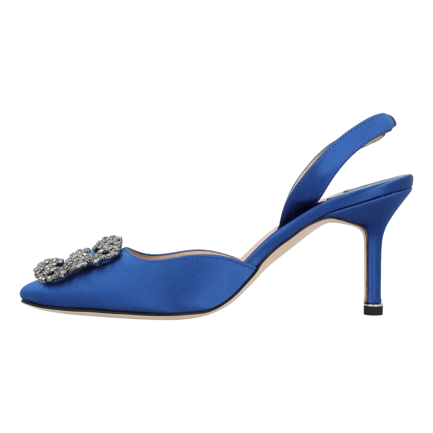 Manolo Blahnik Manolo Blahnik Hangisli Slingback Pumps 85mm Blue