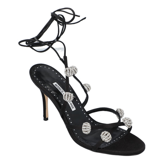 Manolo Blahnik Manolo Blahnik Elsaka Sandal Black