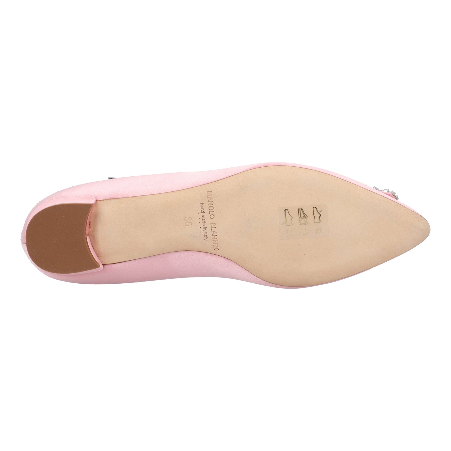 Manolo Blahnik Manolo Blahnik Hangisi Ballerinas Pink