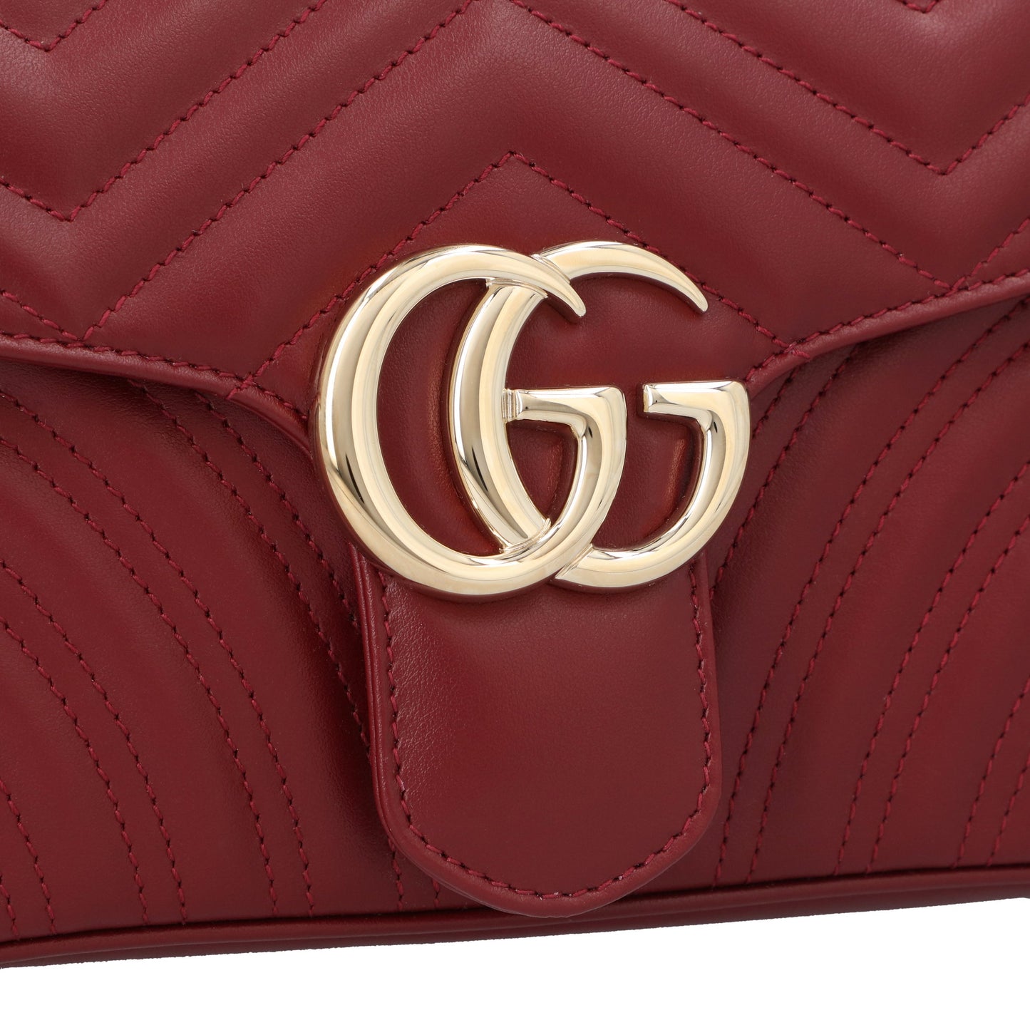 Gucci Gucci Gg Marmont Small Shoulder Bag Red