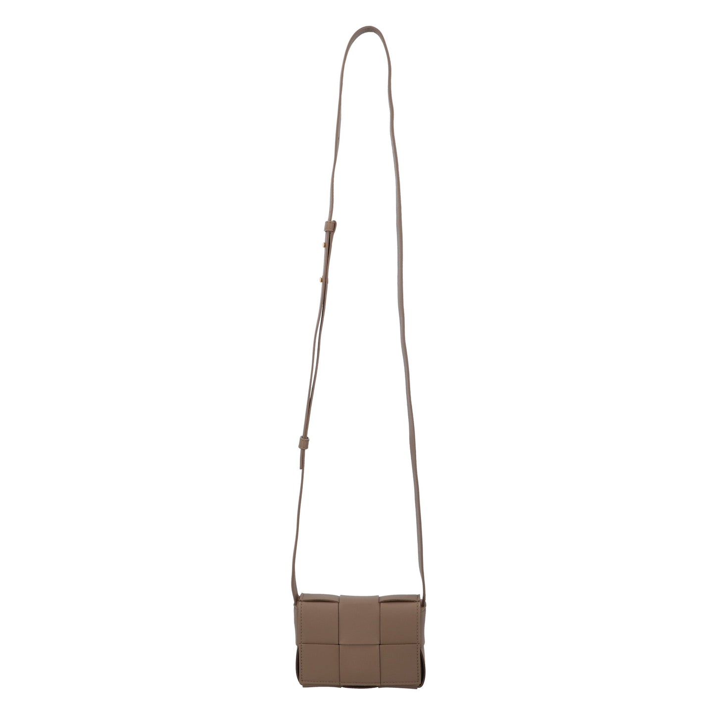 Bottega Veneta Bottega Veneta Taupe Cassette Candy cross-body bag