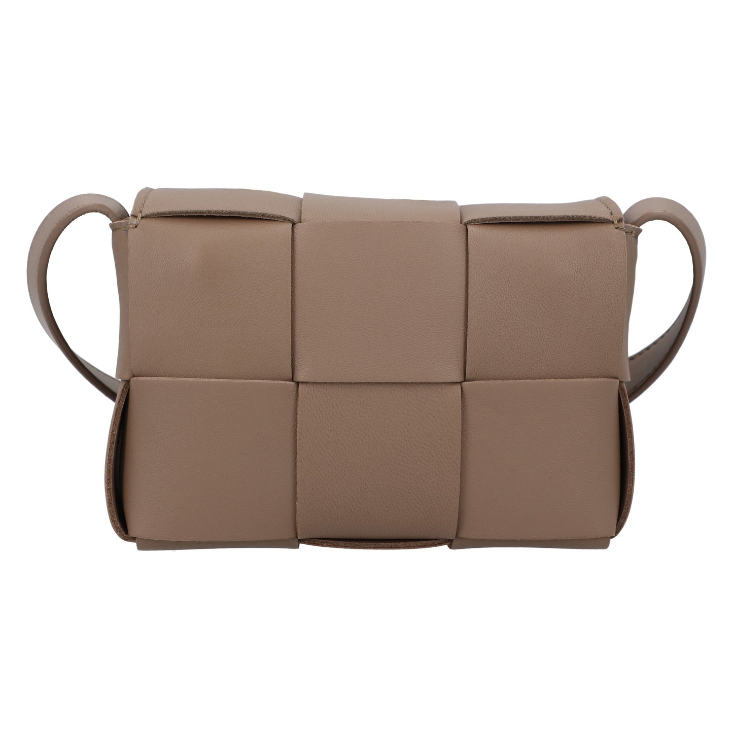 Bottega Veneta Bottega Veneta Taupe Cassette Candy cross-body bag