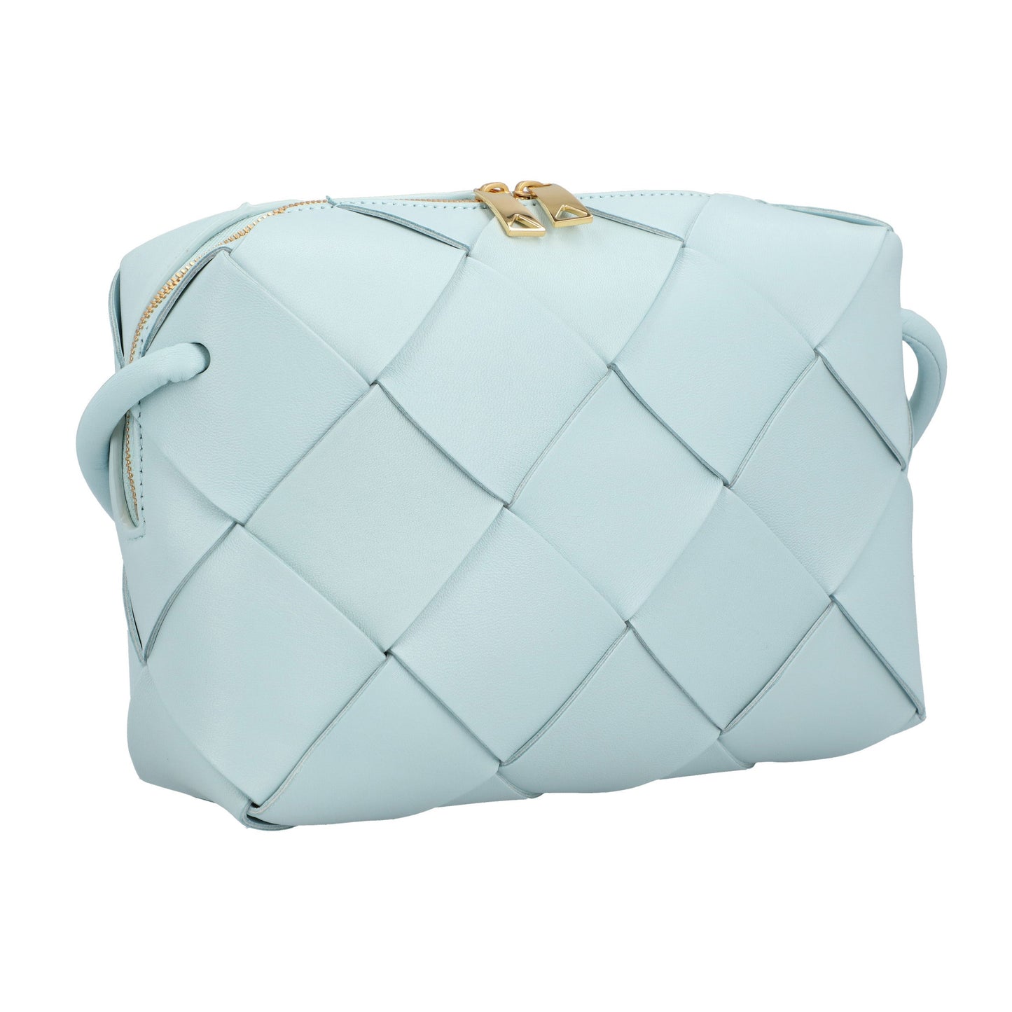 Bottega Veneta Bottega Veneta Small Cassette Camera Bag blue