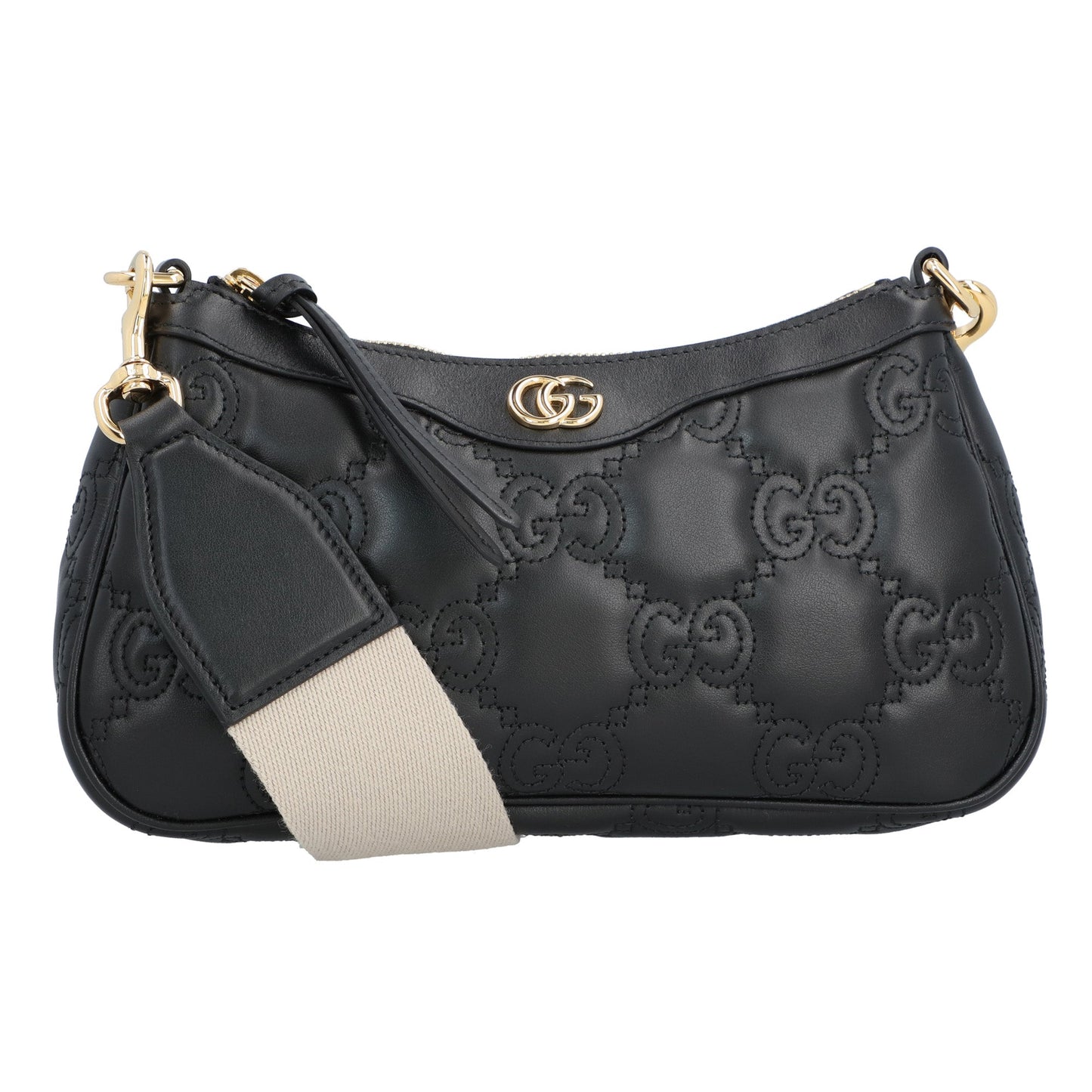 Gucci Gucci Gg Matelassé Handbag Black