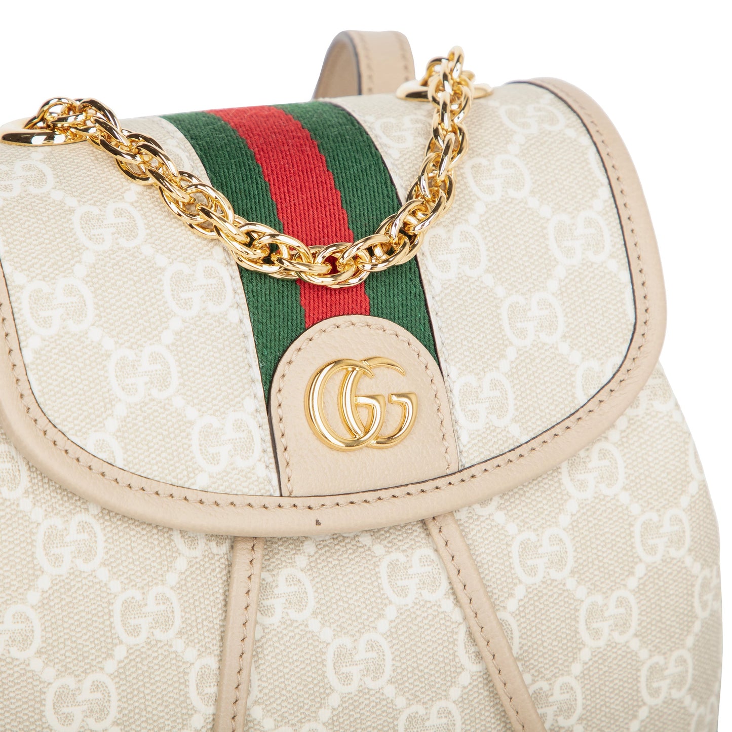 Gucci Gucci Ophidia Mini Backpack Beige