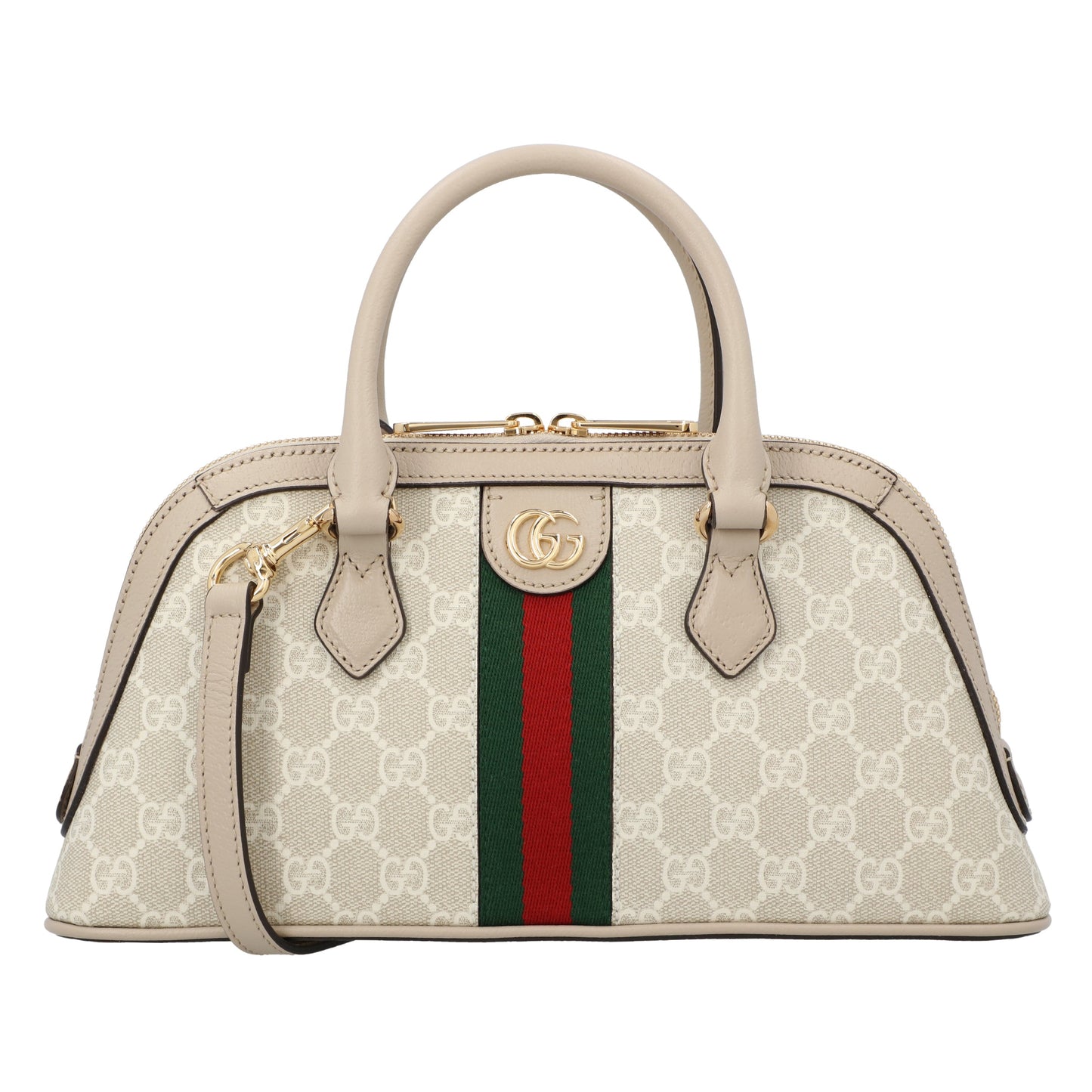 Gucci Gucci Ophidia Small Top Handle Bag Beige