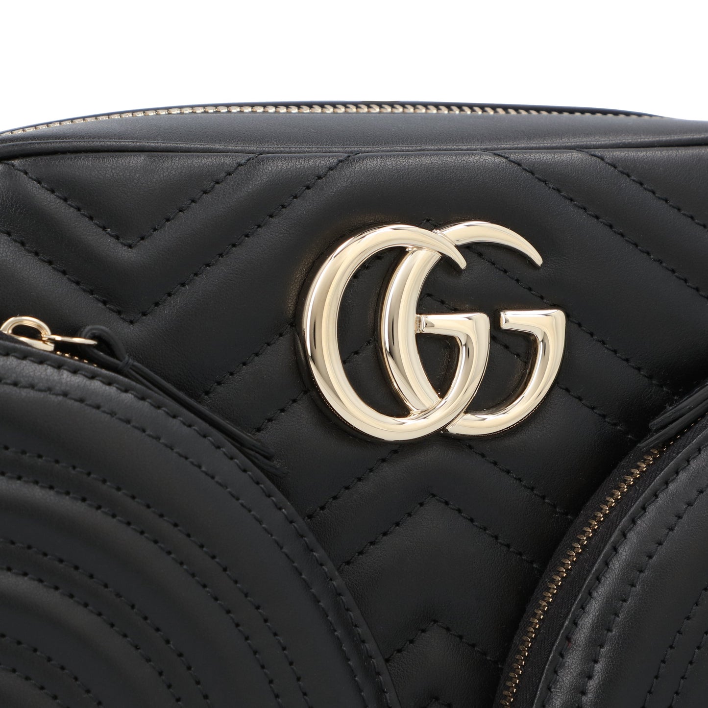 Gucci Gucci Gg Marmont Small Shoulder Bag Black