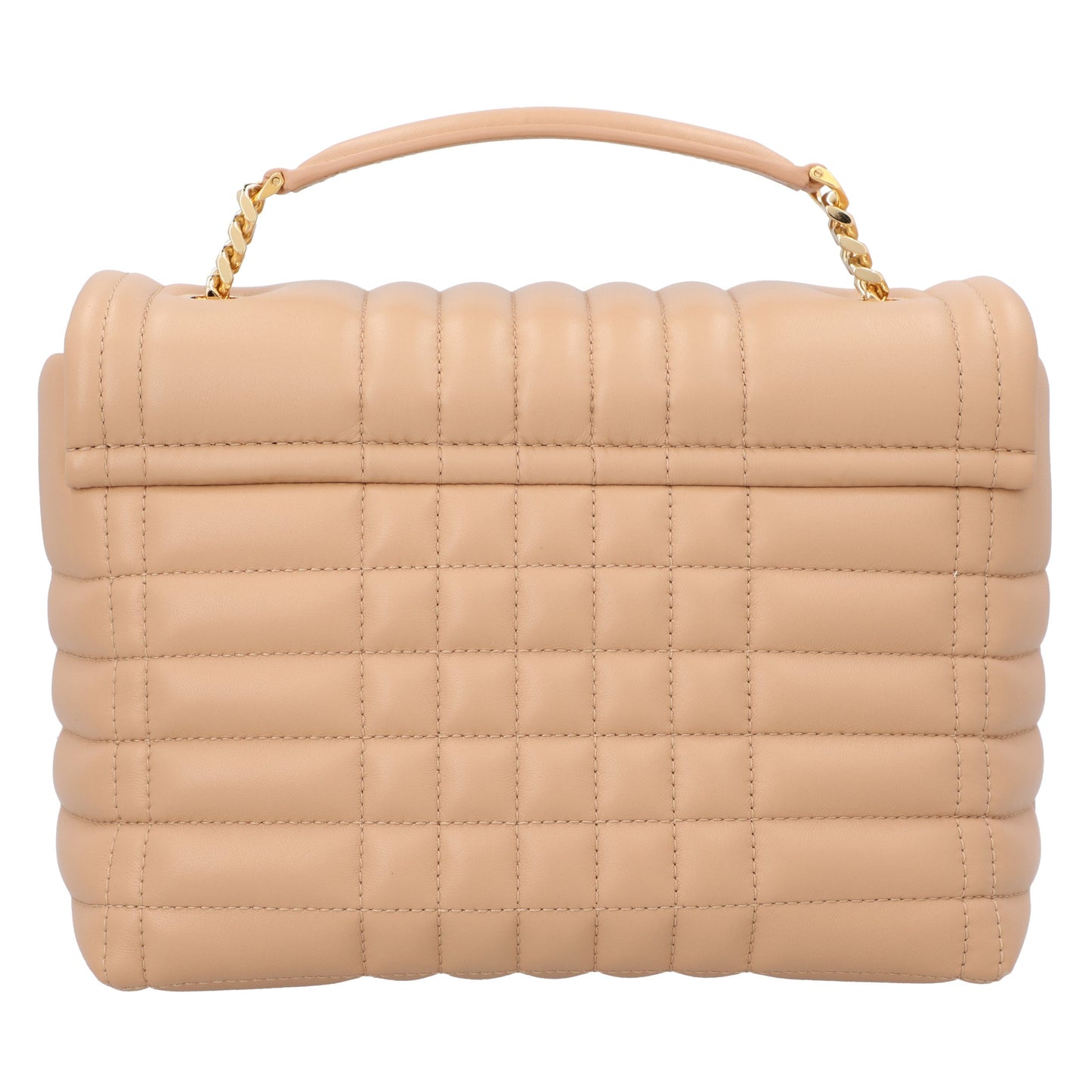 Burberry Burberry Quilted Lambskin Lola Bag Small Pink