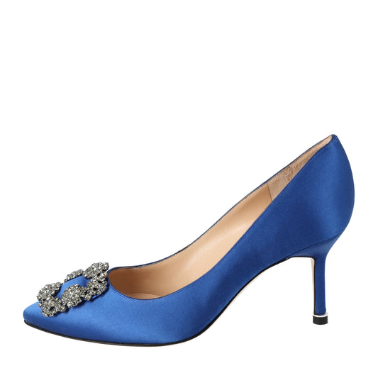 Manolo Blahnik Manolo Blahnik Hangisi 070 Pump Blue