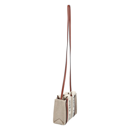 Chloé Chloé Woody Mini Tote Brown