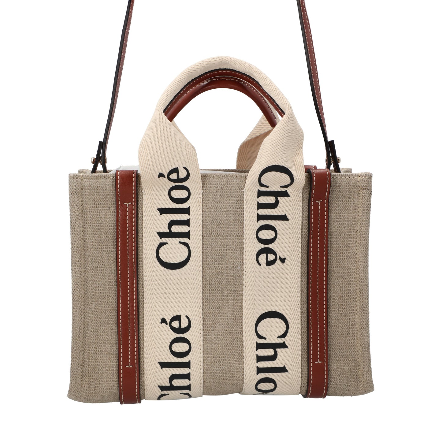 Chloé Chloé Small Woody Tote Bag Brown