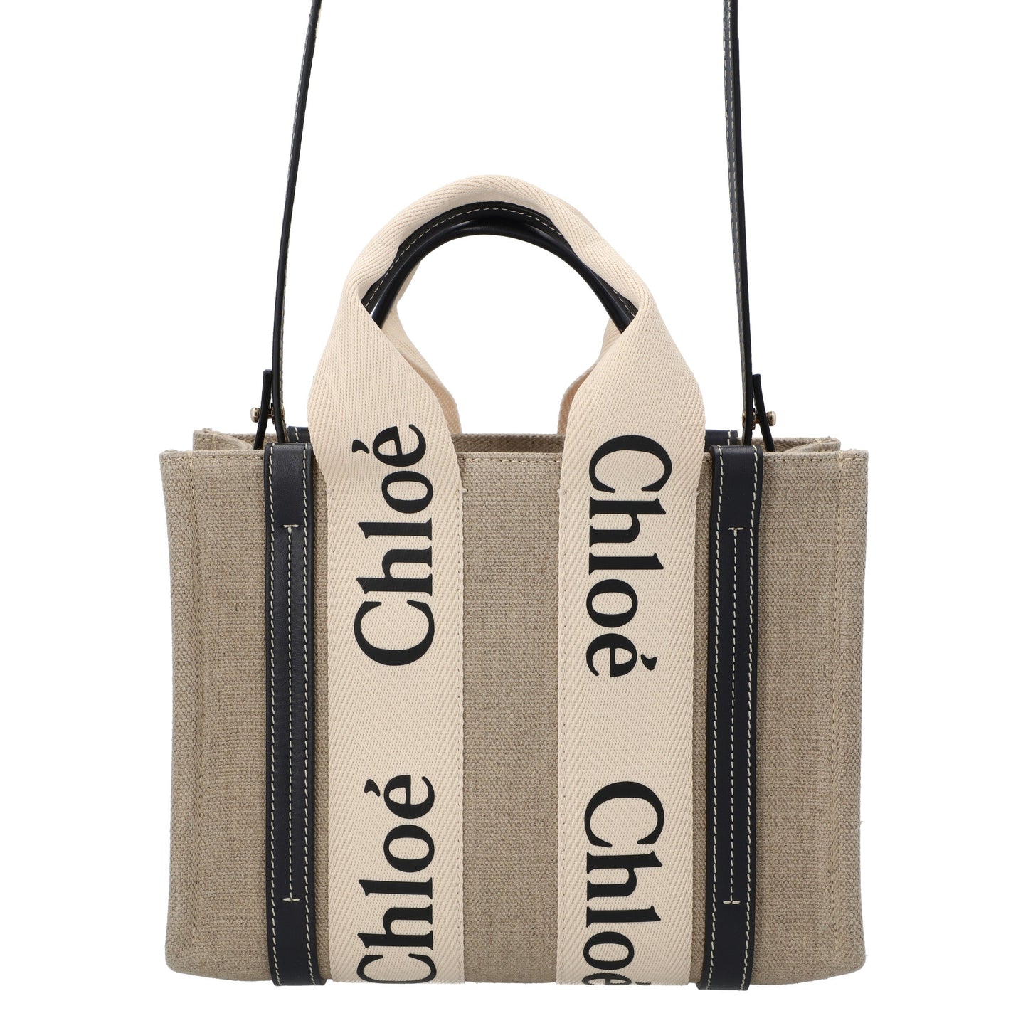 Chloé Chloé Small Woody Tote Bag Black