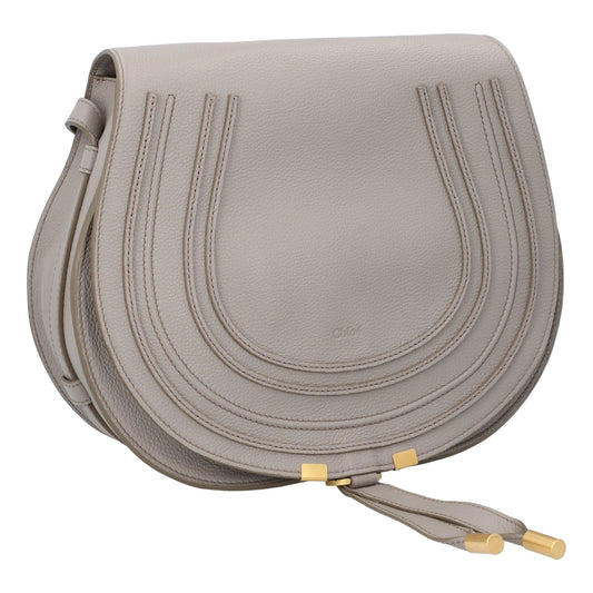 Chloé Chloé Marcie Medium Saddle Bag Grey