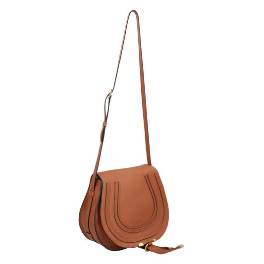 Chloé Chloé Marcie Medium Saddle Bag Brown