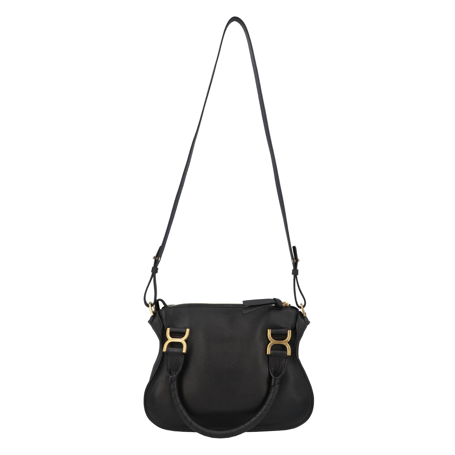 Chloé Chloé Marcie Small Double Carry Bag Black