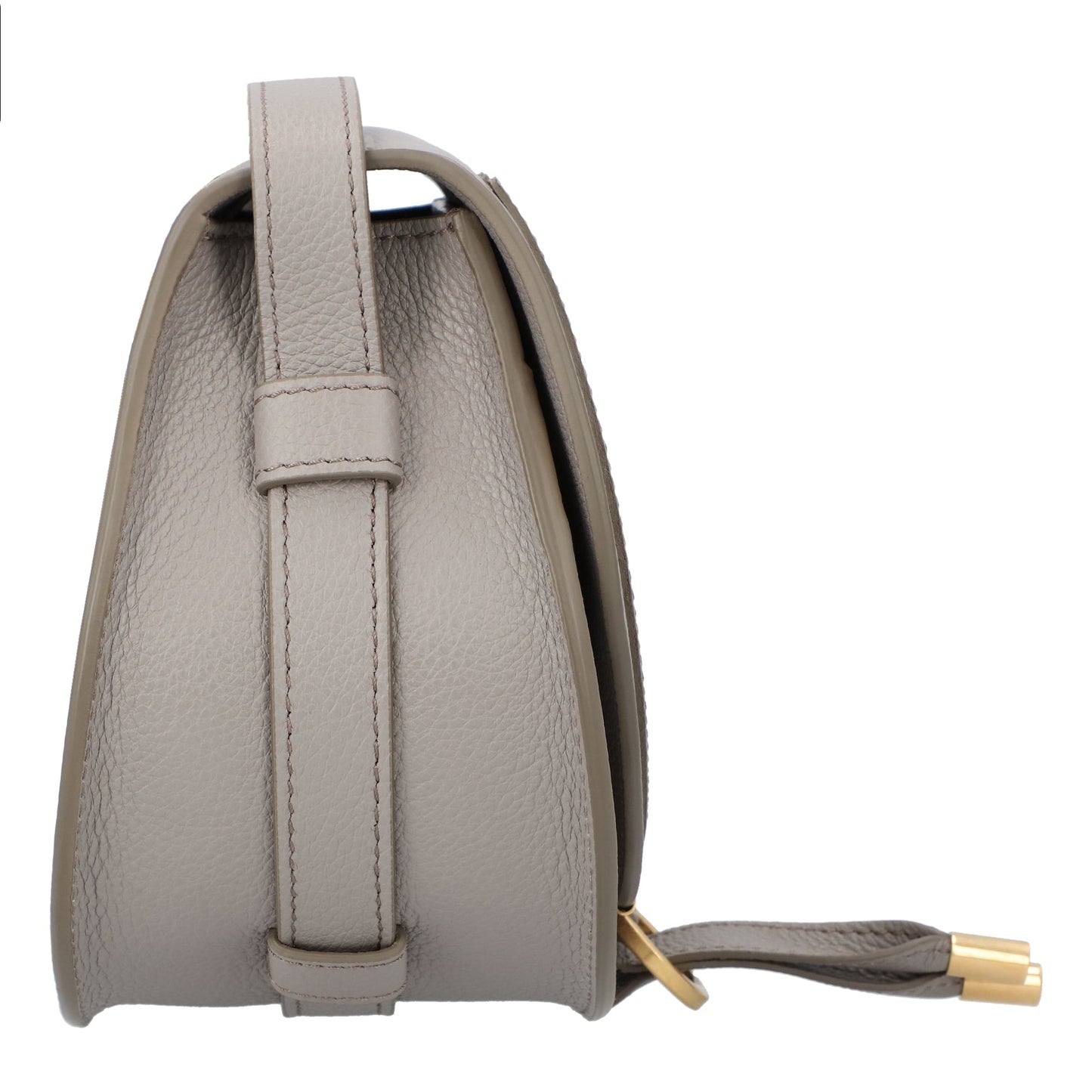 Chloé Chloé Marcie Small Saddle Bag Grey