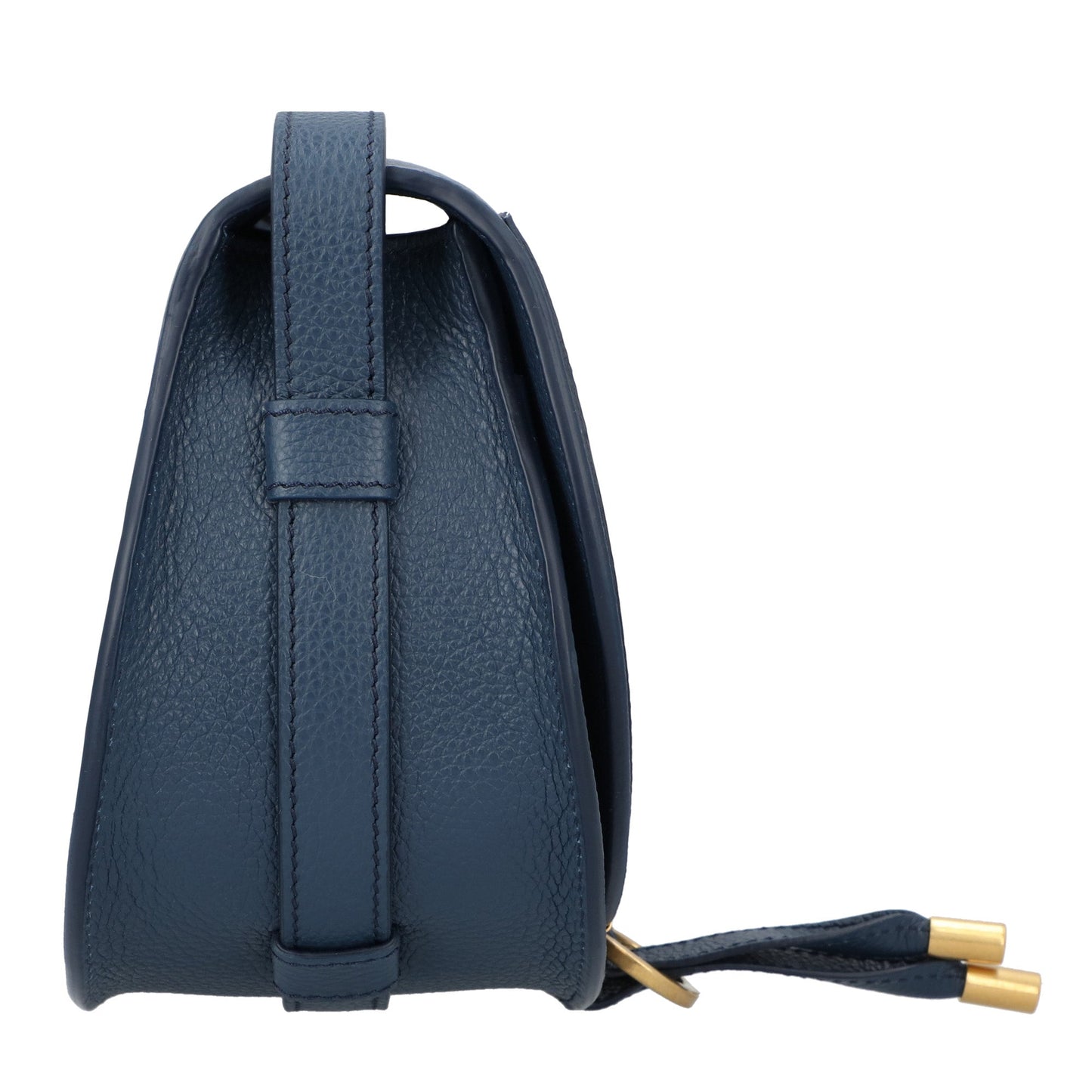 Chloé Chloé Small Marcie Saddle Bag Blue