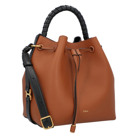 Chloé Chloé Marcie Bucket Bag Brown