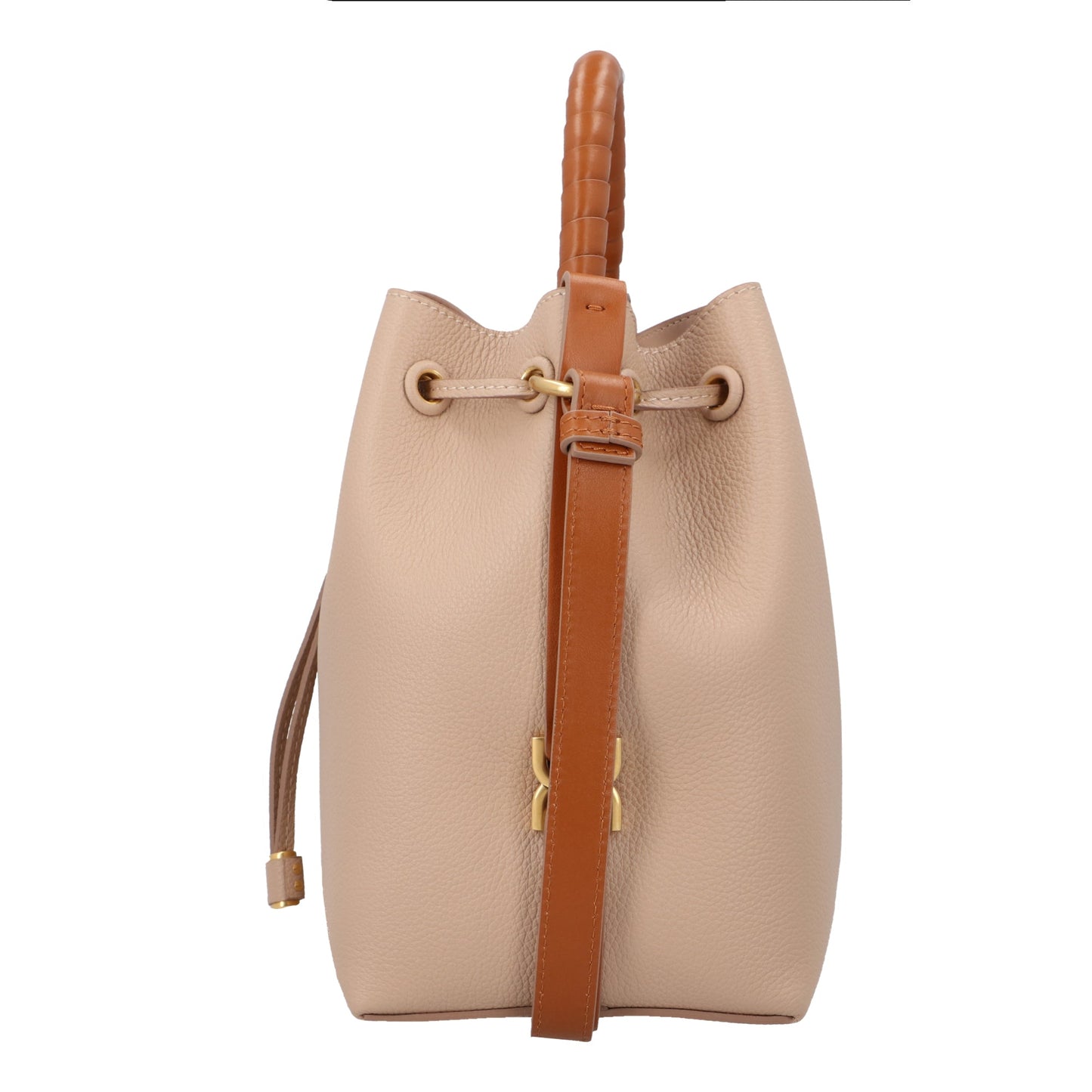 Chloé Chloé Marcie Bucket Bag Beige