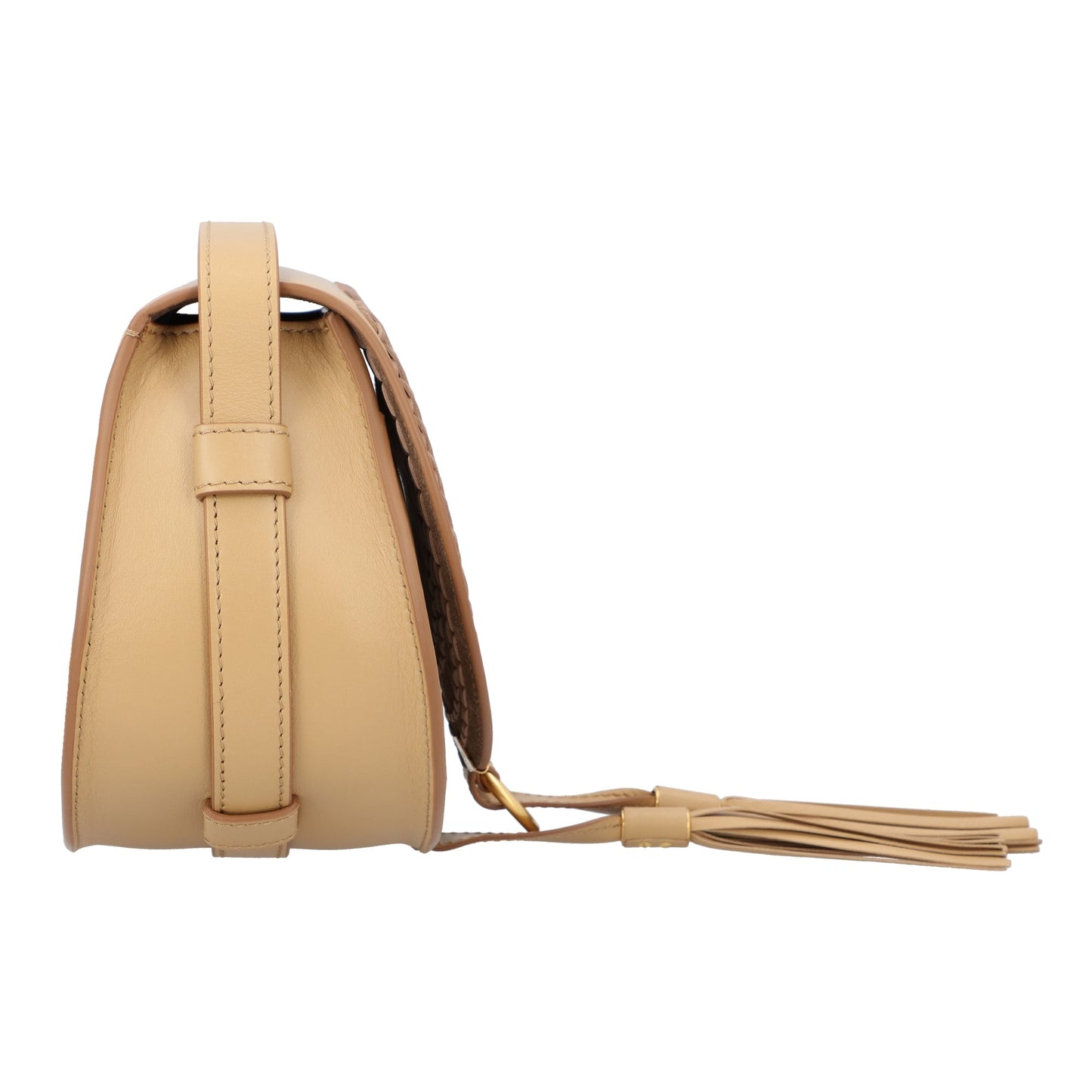 Chloé Chloé Small Marcie Saddle Bag Beige