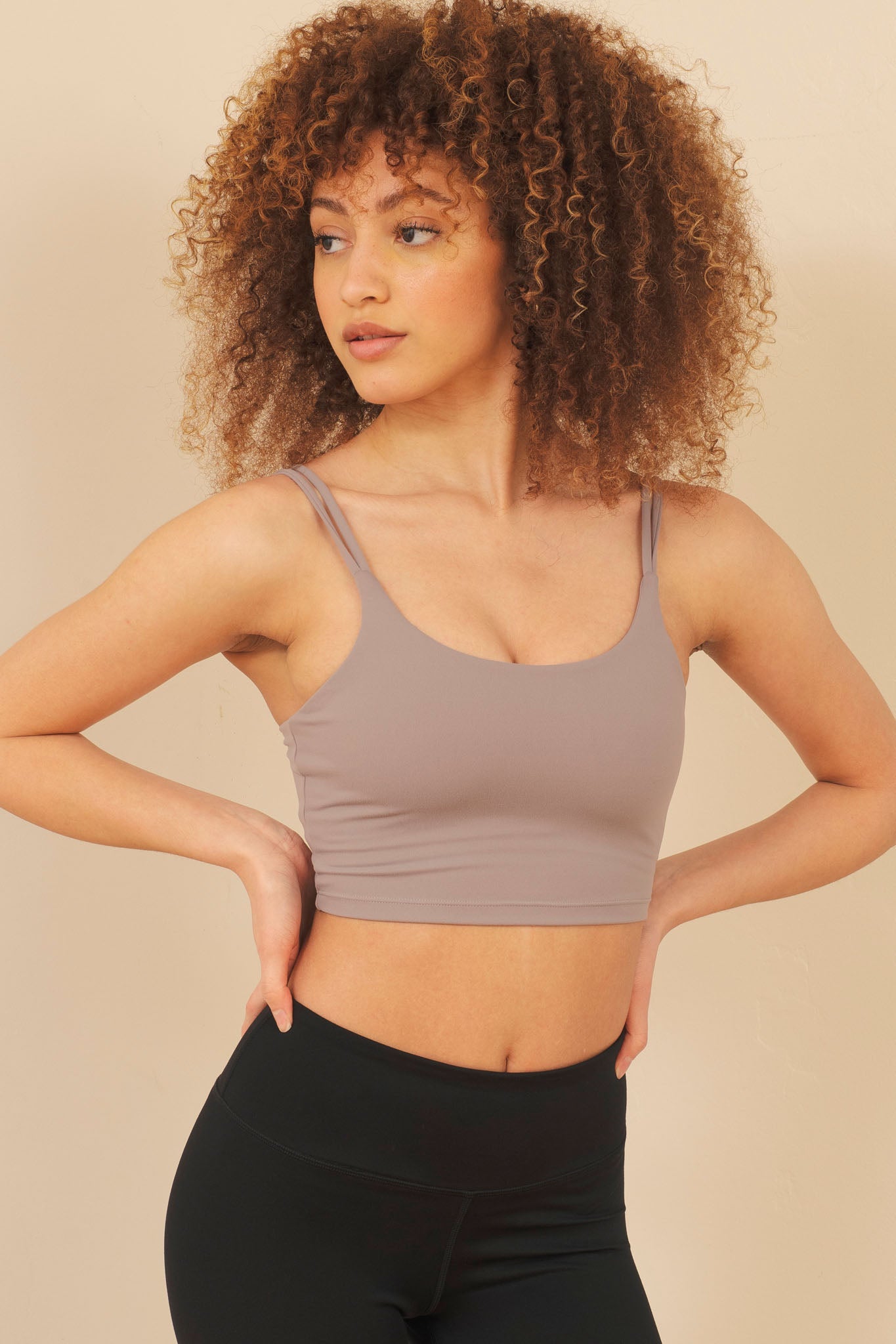 Naomi Double Strap Sports Bra - ALAMAE